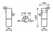 MSD598 Sušárna, klimatizace AVA QUALITY COOLING