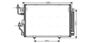 MT5191D Kondenzátor, klimatizace AVA QUALITY COOLING