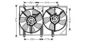 MT7523 Větrák, chlazení motoru AVA QUALITY COOLING