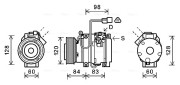 MTAK227 Kompresor, klimatizace AVA QUALITY COOLING