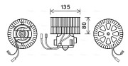 OL8631 vnitřní ventilátor AVA QUALITY COOLING