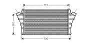 OLA4361 Chladič turba AVA QUALITY COOLING