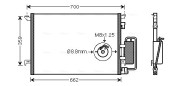 OLA5333D Kondenzátor, klimatizace AVA QUALITY COOLING