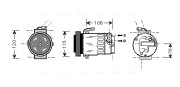 OLAK312 Kompresor, klimatizace AVA QUALITY COOLING