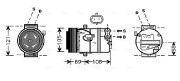 OLAK426 Kompresor, klimatizace AVA QUALITY COOLING