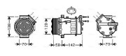 OLK448 Kompresor, klimatizace AVA QUALITY COOLING