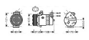 OLAK477 Kompresor, klimatizace AVA QUALITY COOLING