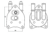 PE3432 Chladič oleje, automatická převodovka AVA QUALITY COOLING