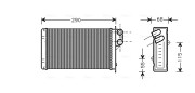 PE6100 Výměník tepla, vnitřní vytápění AVA QUALITY COOLING