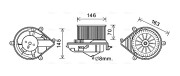 PE8394 Elektromotor, vnitřní ventilátor AVA QUALITY COOLING