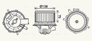 PE8406 vnitřní ventilátor AVA QUALITY COOLING