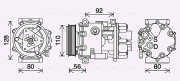 PEK415 Kompresor, klimatizace AVA QUALITY COOLING