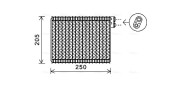 PEV352 Výparník, klimatizace AVA QUALITY COOLING