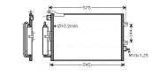 RT5417D Kondenzátor, klimatizace AVA QUALITY COOLING