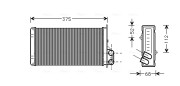 RT6226 Výměník tepla, vnitřní vytápění AVA QUALITY COOLING