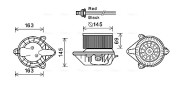 RT8582 vnitřní ventilátor AVA QUALITY COOLING