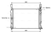 RTA2472 Chladič, chlazení motoru AVA QUALITY COOLING