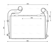 SC4041 Chladič turba AVA QUALITY COOLING