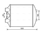 ST4040 Chladič turba AVA QUALITY COOLING