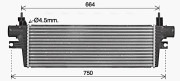 TO4774 Chladič turba AVA QUALITY COOLING