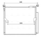 TO5677D Kondenzátor, klimatizace AVA QUALITY COOLING