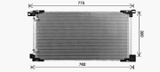 TO5784 Kondenzátor, klimatizace AVA QUALITY COOLING
