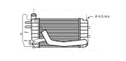 TOA4361 Chladič turba AVA QUALITY COOLING