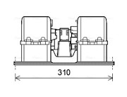 VL8071 vnitřní ventilátor AVA QUALITY COOLING