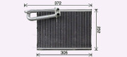 VLV101 Výparník, klimatizace AVA QUALITY COOLING