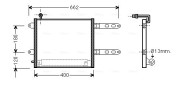 VN5178D Kondenzátor, klimatizace AVA QUALITY COOLING