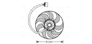 VN7520 Větrák, chlazení motoru AVA QUALITY COOLING