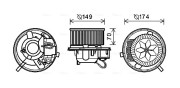 VN8339 vnitřní ventilátor AVA QUALITY COOLING