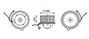 VN8349 Elektromotor, vnitřní ventilátor AVA QUALITY COOLING