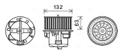 VO8178 vnitřní ventilátor AVA QUALITY COOLING