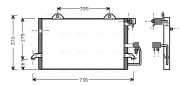 AI5118 Kondenzátor, klimatizace AVA QUALITY COOLING