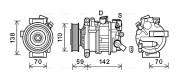 AIK401 Kompresor, klimatizace AVA QUALITY COOLING