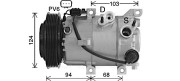 HYK491 Kompresor, klimatizace AVA QUALITY COOLING