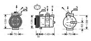 OLK327 Kompresor, klimatizace AVA QUALITY COOLING