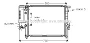 BW2143 Chladič, chlazení motoru AVA QUALITY COOLING