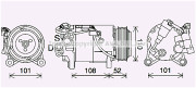 BWK567 Kompresor, klimatizace AVA QUALITY COOLING