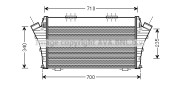 FT4389 Chladič turba AVA QUALITY COOLING