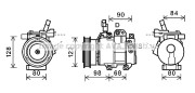 HYK272 Kompresor, klimatizace AVA QUALITY COOLING