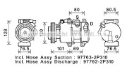 KAK274 Kompresor, klimatizace AVA QUALITY COOLING