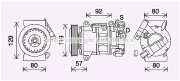 PEK408 Kompresor, klimatizace AVA QUALITY COOLING