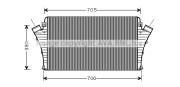 SB4068 Chladič turba AVA QUALITY COOLING