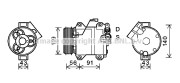 SZK121 Kompresor, klimatizace AVA QUALITY COOLING