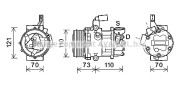 VNK375 Kompresor, klimatizace AVA QUALITY COOLING