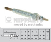 J5710503 NIPPARTS żeraviaca sviečka J5710503 NIPPARTS