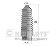 N2840514 Sada měchů, řízení NIPPARTS