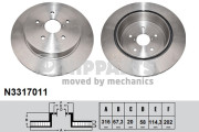 N3317011 Brzdový kotouč NIPPARTS